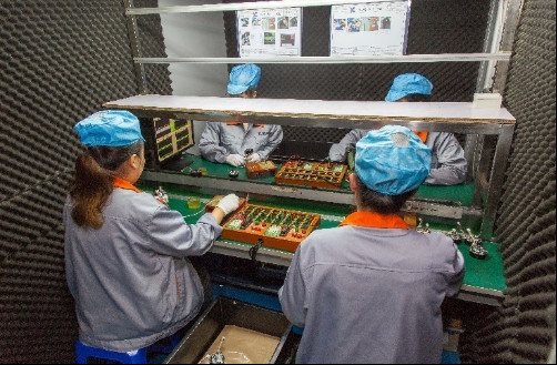 Shenzhen Xindonghui Technology Co., Ltd สายการผลิตของโรงงาน