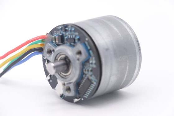 40mm 24V Brushless DC Motor BLDC 3500 รอบ / นาที DC Motor สําหรับปืน Fascial