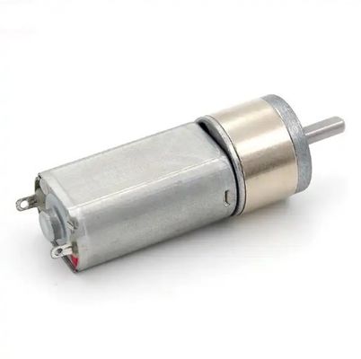 กว้าง 16 มิลลิเมตร Brush DC Gear Motor 3V 6V 12V 24V โมเตอร์ DC ความเร็วสูงฟันโลหะ