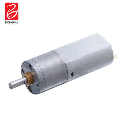 เครื่องแปรงไมโคร 3V - 24V DC เครื่องยนต์ย้อนแรงสูง 20 มม. กับแกน 4 มม.