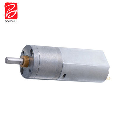 เครื่องแปรงไมโคร 3V - 24V DC เครื่องยนต์ย้อนแรงสูง 20 มม. กับแกน 4 มม.