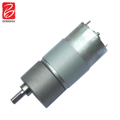 12V 24V 37mm Brush DC Gear Motor 555 ทอร์คสูง 45 55 65 75 รอบ / นาที ความเร็วต่ํา