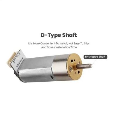 16mm Brush DC Gear Motor 24V Tower Wheel Center Output Gear DC ไฮดรอลิก มอเตอร์