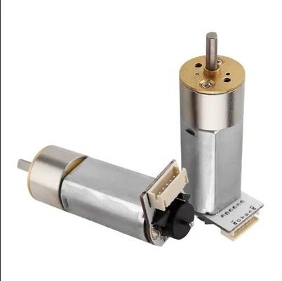 16mm Brush DC Gear Motor 24V Tower Wheel Center Output Gear DC ไฮดรอลิก มอเตอร์