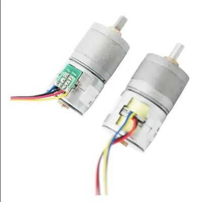 มอเตอร์ขั้น 5V DC Micro Geared 20mm 2 Phase 4 มอเตอร์ขั้นสายด้วยกล่องเกียร์