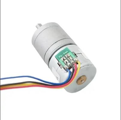 มอเตอร์ขั้น 5V DC Micro Geared 20mm 2 Phase 4 มอเตอร์ขั้นสายด้วยกล่องเกียร์