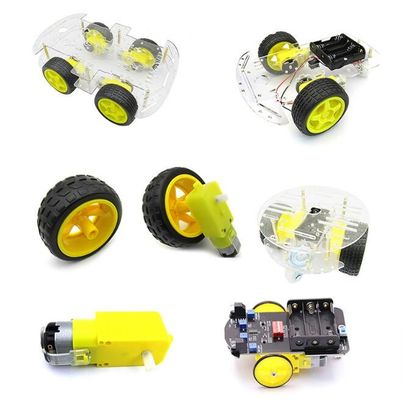 เครื่องยนต์เกียร์ปลาสติกไมโคร DC อัจฉริยะ F130 3V 6V เครื่องยนต์เกียร์ TT DC