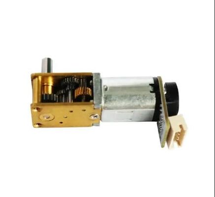3V - 12V Brushed Micro DC Worm Gear มอเตอร์ 12 มิลลิเมตร ทอร์คสูง ความเร็วต่ํา N20