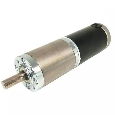 12V / 24V DC โมเตอร์เครื่องยนต์ดาว 10W - 100W ความยาวแกนที่กําหนดเอง