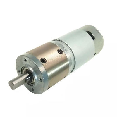12V / 24V DC โมเตอร์เครื่องยนต์ดาว 10W - 100W ความยาวแกนที่กําหนดเอง