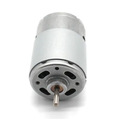 กว้าง 36 มิลลิเมตร DC 6v 12v 24v 4000rpm 6000rpm RS 545 มอเตอร์คาร์บอนไมโครแปรงสําหรับเครื่องดูดฝุ่น