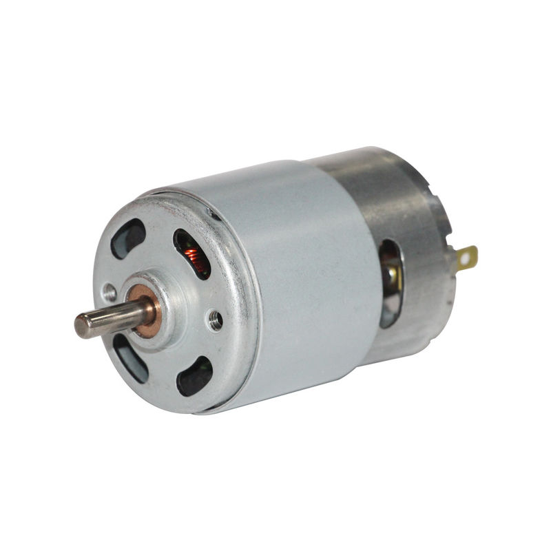 12V 24V เครื่อง Brush ขนาดสูงใน 1 นาที เครื่องยนต์ DC เครื่องแม่เหล็กถาวร RS 775 เครื่องยนต์ DC