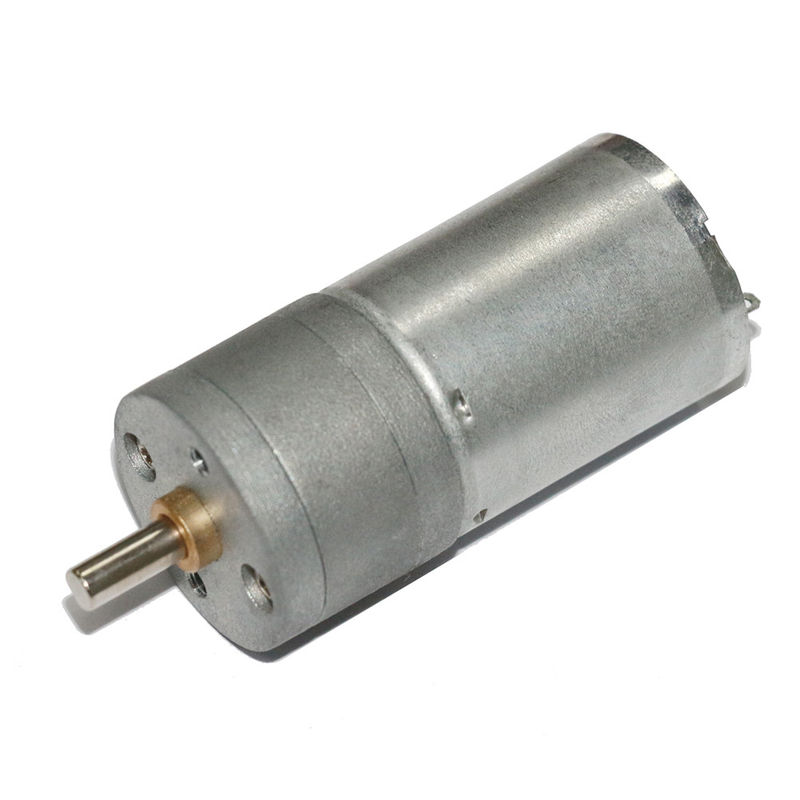 25mm 20 Rpm Brush Dc Gear Motor 6V 12V ความเร็วต่ํา มิโครเกียร์ DC Motor