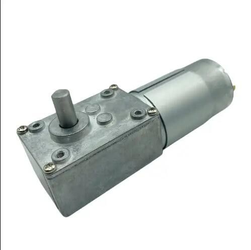 มอเตอร์เกียร์ DC Brush 12V 555 มอเตอร์เกียร์หนอน 24V ความเร็วต่ํา