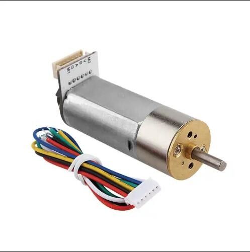 16mm Brush DC Gear Motor 24V Tower Wheel Center Output Gear DC ไฮดรอลิก มอเตอร์