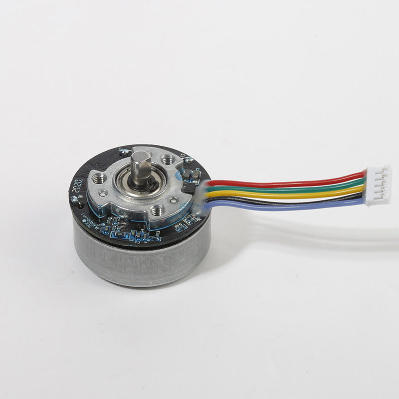 มอเตอร์ BLDC ขนาดใหญ่แรงแรงแรงแรงสูง 24V 3400 รอบ / นาที 43W มอเตอร์ไร้แปรง 40 มม